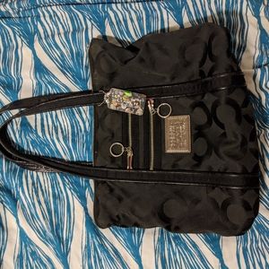 Coach poppy tote